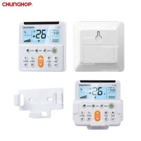Control Remoto Universal para Aire Acondicionado - Diseño Moderno y Minimalista, Código Fijo, Plástico, Largo Alcance, Ecológico