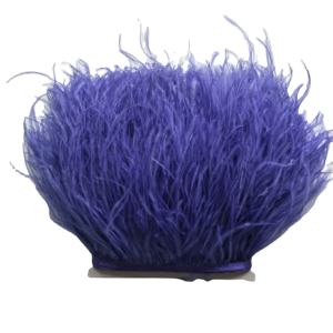 تخفيضات هائلة: شريط ريش النعام المصبوغ بطول 8-10 سم، حواف وشرائط قماش لتزيين الملابس وفساتين الزفاف - Product Image 5