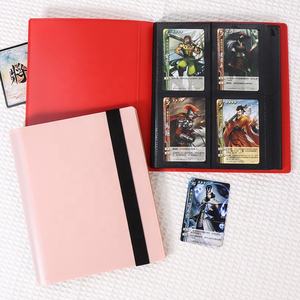Porte-cartes à collectionner 4 poches <span class=keywords><strong>Album</strong></span> <span class=keywords><strong>pour</strong></span> cartes de baseball Protection de stockage de sport à collectionner 20 pages <span class=keywords><strong>Mettre</strong></span> jusqu'à 160 cartes - Product Image 2