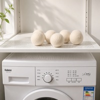 Accessoires de sécheuse en feutre de laine naturelle de Nouvelle-Zélande, antistatiques et sans produits chimiques |   Boule de séchage en laine de qualité supérieure pour le linge domestique