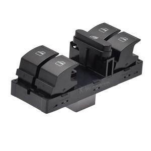 Nuevo 1K4959857B VW <span class=keywords><strong>Golf</strong></span> 5 <span class=keywords><strong>Golf</strong></span> 6 Jetta MK5 Mk6 para Tiguan Touran para Passat B6 B7 interruptor de Control Maestro de ventana de coche eléctrico Auto - Product Image 1