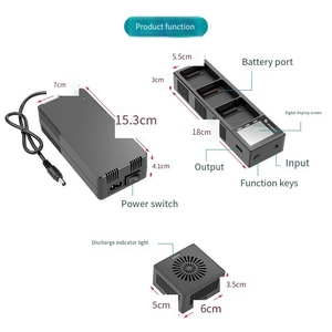 Cargador compatible con DJI Mavic 3/Pro, accesorio multifuncional de gran capacidad para gestión de baterías y carga rápida - Product Image 2