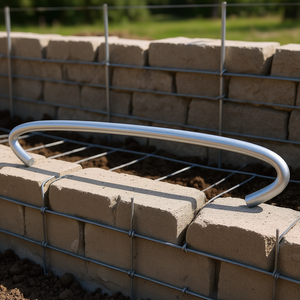 Ganchos para Gaviones de 5.9 Pulgadas, Acero Galvanizado con Acabado Negro, Uso en la Industria Automotriz, Modelo D0100HE5WEY - Product Image 2