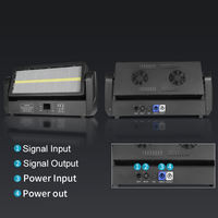 Equipo de Escenario AICPOSE, Luz Estroboscópica LED de 400w con Cabezal Móvil, DMX512 RGB 3en1