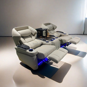 Fauteuil de Cinéma Inclinable Design A380 Personnalisé, Siège de Film VIP de Luxe, Mobilier de Cinéma Maison, Canapé Inclinable pour Salle Média Moderne - Product Image 3