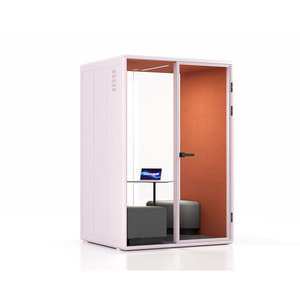 Новый частный рабочий звуконепроницаемый 2-местный офисный акустический телефонный стенд - Product Image 3