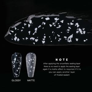JTING Esmalte de Uñas en Gel UV/LED de Alta Calidad con Acabado Brillante y Mate, Capa Superior Efecto Nieve, OEM ODM, Muestra Gratuita, Diseño de Marca Privada - Product Image 3