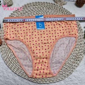 Amysi 521 #   Hooggesloten dunne mommy onderbroek van melksijde met bloemenprint, ademend, sneldrogend, grote maten, diverse kleuren, dames - Product Image 5