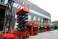 Üretici Makaslı Platform 4m 6m 8m 10m 12m Elektrikli Hidrolik Makaslı Platform Depo İçin