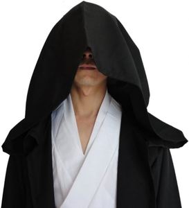 GOLDSTITCH <b>Men</b> Hooded Robe <b>Cloak</b> Knight Fancy Cool Cosplay Costume - Product Image 1