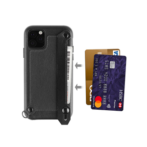Nueva personalización cuero de napa de micro fibra de la caja del teléfono de cuero para iphone 11 pro max caso - Product Image 6