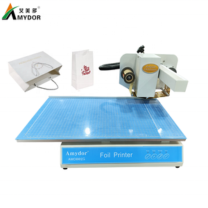 Patrones de diseño y texto personalizados AMD8025 Impresora de lámina dorada digital Impresora de lámina de cama plana - Product Image 6
