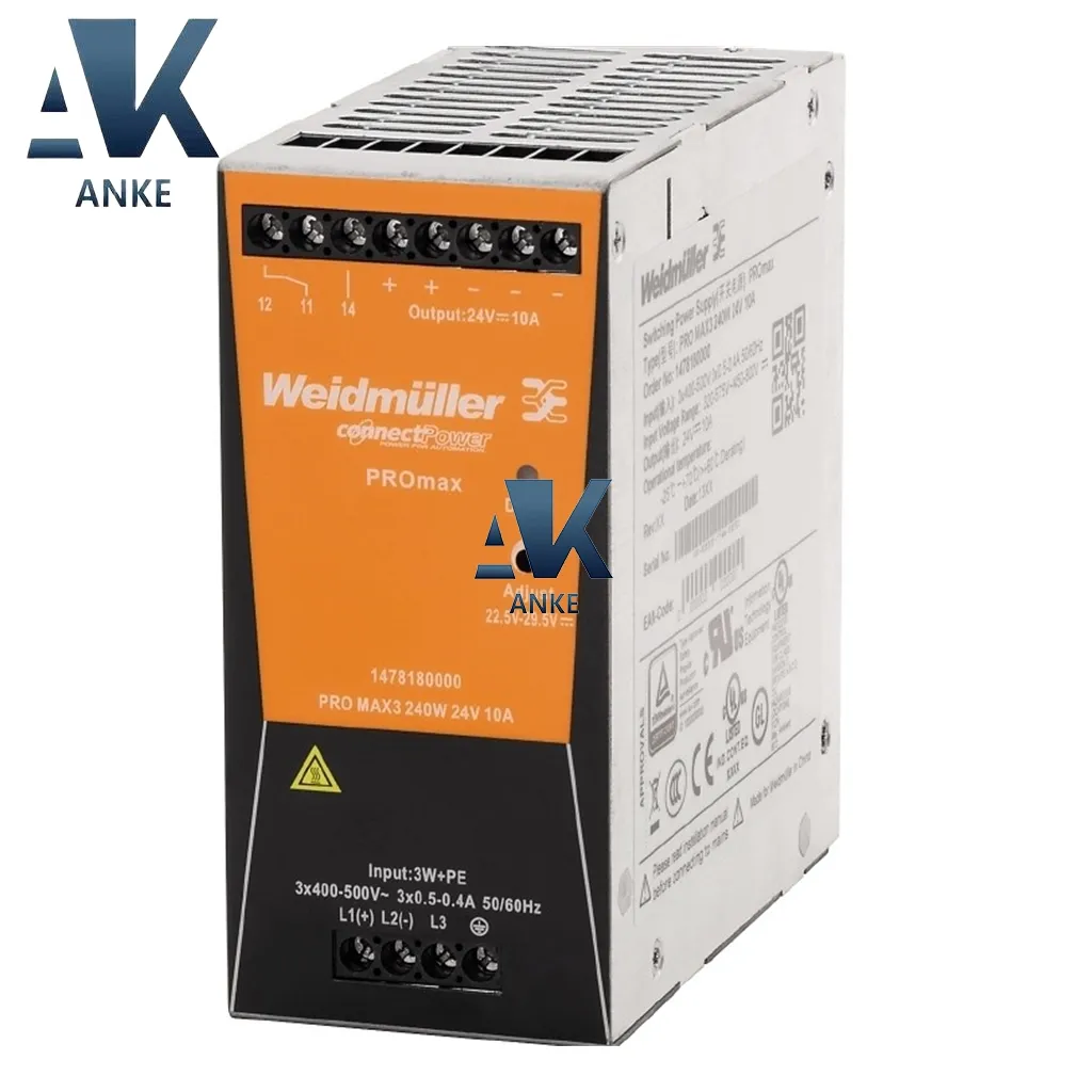 Weidmuller 1478190000 PRO MAX3 480W 24 V 20A alimentatore interruttore modalità alimentatore 24 V.