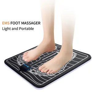 2023 nuovi prodotti per la cura della salute portatile ems massaggiatore elettrico per piedi vibratore per piedi, massaggio shiatsu pad massaggiatore per piedi mat