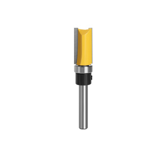 LAVIE 4pcs 1/<strong>4</strong>' Shank Pattern <strong>Bit</strong> Router <strong>Bits</strong> Woodworking <strong>for</strong> Wood Slotting C MC01061 - Product Image 1