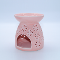 Vente chaude Brûleur d'encens personnalisé en céramique, chauffe-cire, diffuseur d'huiles essentielles en céramique, porte-bougie, diffuseur de parfum pour la maison, la chambre à coucher
