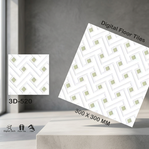 Usine Vistaar Carrelages de sol en céramique de qualité exportable Bon marché 3D Digital Glazed Glossy Rectified Rustic Surface 12x12 16x16 - Product Image 6