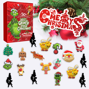 GreenSulley <span class=keywords><strong>Grinch</strong></span> Serie 24 Caja Sorpresa de Juguetes Navideños de Resina con <span class=keywords><strong>Personajes</strong></span> de Frozen para Niños, Regalo de Navidad - Product Image 3