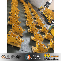Attelage rapide manuel d'excavatrice pour SANY ZOOMLION XCMG LIUGONG fit 7-10 tonnes Excavateurs Mécanicien Coupleurs rapides Connecteur rapide