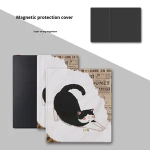 Couverture de livre électronique magnétique à motif personnalisé compatible avec <span class=keywords><strong>BOOX</strong></span> Leaf5 - Product Image 6