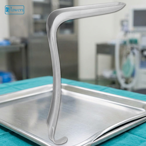 เครื่องมือแยกเนื้อเยื่อ Kristeller Speculum Retractor สำหรับการผ่าตัดทั่วไป ได้รับการรับรองมาตรฐาน CE ประเภทเครื่องมือแบบใช้มือ คลาส I - Product Image 2