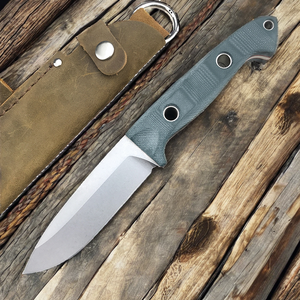 Cuchillo de Hoja Fija B151 S30V con Mango de Fibra G10, para Bricolaje, Camping, EDC, Caza, Multifuncional, con Funda de Nailon y Diseño Antideslizante - Product Image 2