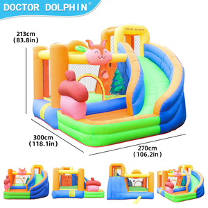 Castillo Inflable para Niños Arrival <span class=keywords><strong>Happy</strong></span> Doctor Dolphin con Tobogán, Casa de Brinco para Uso Doméstico - Product Image 5