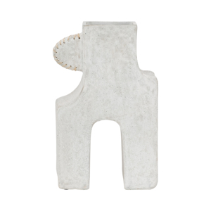 Vaso Scultoreo Astratto con Design Intrecciato per Soggiorno, Vaso Decorativo per Fiori da Esposizione Domestica - Product Image 1