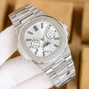 Reloj Mecánico Automático de Lujo Multifunción de Acero Inoxidable con Cristal de Espejo, Resistente al Agua hasta 100 m, Luminoso, de 40 mm - Product Image 3