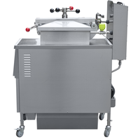 Friteuse à pression de poulet frit de grande capacité 380V 24L Friteuse à pression commerciale électrique industrielle en acier inoxydable