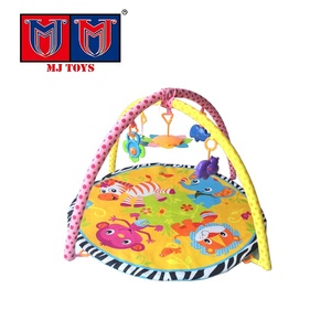De dibujos animados de animales <span class=keywords><strong>ronda</strong></span> cómodo alfombra alfombras de juego bebés actividad <span class=keywords><strong>gimnasio</strong></span> para venta - Product Image 1