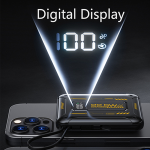 10000mAh sạc di động kép USB sạc nhanh ngân hàng điện cho điện thoại di động 20000mAh hiển thị kỹ thuật số 20 Wát đầu ra - Product Image 3