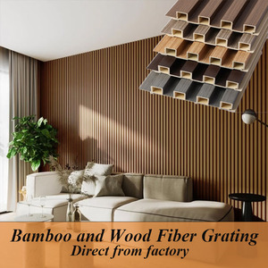 Môi Trường Hiện Đại Lưới Tản Nhiệt Tường Bảng Điều Khiển Tre Gỗ Fibre Hội Đồng Quản Trị Chống Thấm Nước Chống Cháy Tùy Chỉnh Home & Thương Mại Trang Trí - Product Image 4