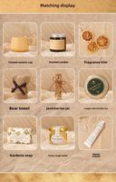Cadeau pour la Saint-Valentin 2025, ensemble de bougies parfumées de luxe, logo personnalisé, aromathérapie romantique, cadeaux pour couples, cadeaux d'entreprise personnalisés