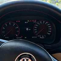 Écran LCD numérique de 12,3 pouces pour tableau de bord, intégrant CarPlay et Android Auto, compatible avec VW Golf MK4 2000-2006