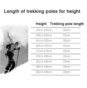 Mới đa chức năng gấp Kính thiên văn ngoài trời Đi Bộ Đường Dài mía leo núi cực tự vệ đi bộ - Product Image 4