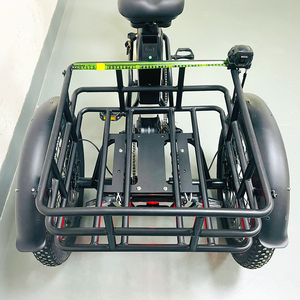 <span class=keywords><strong>Tricycle</strong></span> électrique pliable 1000W 48V 23Ah, vélo électrique à 3 roues portable pour adultes, déplacements en ville - Product Image 4
