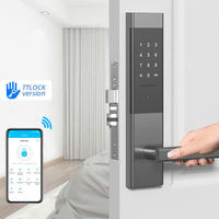 Cerradura de Puerta de Hotel TTHotel TTLock con Tarjeta RFID, Software Gratuito, Código Digital, Control Digital y Contraseña Electrónica