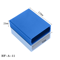 Boîtier Mini ITX en aluminium sur mesure Hongfa, boîtier électronique en aluminium extrudé anodisé, boîtier de carte mère