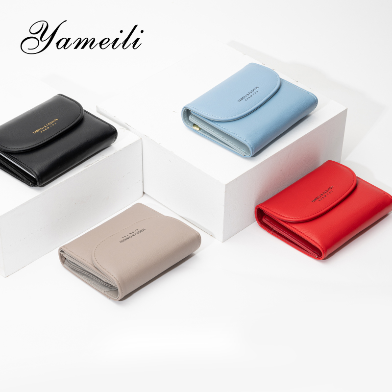 2021 new young girls' wallet Pu PIDO card position women's card bag zero wallet wholesale