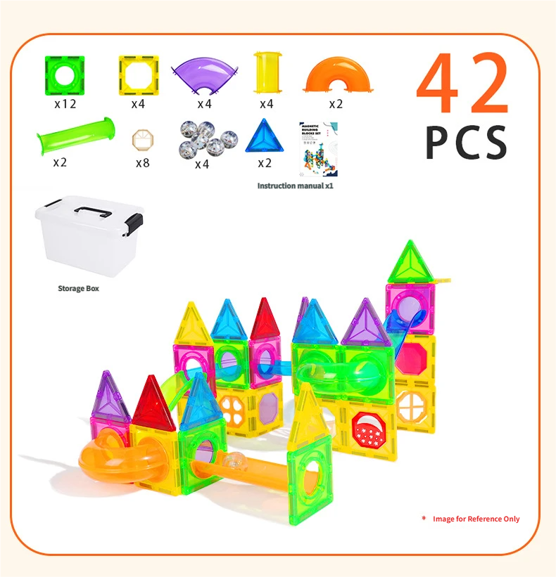 Ensemble de 42 pièces - Boîte de rangement pour livraison - Nouveau kit magnétique puissant