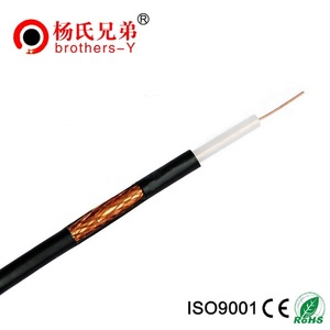 Câble coaxial CCTV RG59 fabriqué en Chine, câble SPE, gaine en PVC - Product Image 2