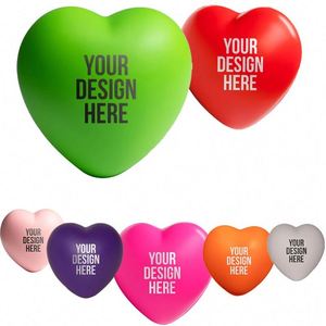 Wholesale Heart-Shaped Anti Stress Custom Manufacturers' Anti-Pressure Love Ball Hot Selling Promotional Toys - Product Image 4