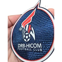 Patchs en silicone thermocollants Tatami 3D imprimés en relief, écologiques, lavables, pour vêtements de sport, étiquettes de vêtements, vêtements de sport