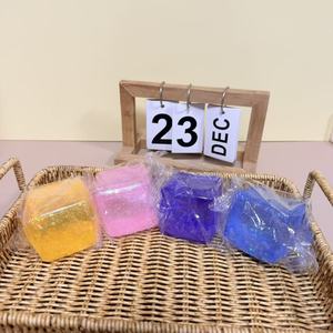 ของเล่นบีบชีสคลายเครียด ซิลิโคนพลาสติก ขนาด 5 ซม. บรรจุน้ำตาลมอลโทส ขายดี - Product Image 6