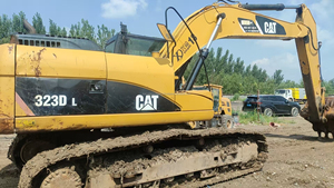 Excavadora Cat323DL lista para trabajar a la venta, excelente estado, 20 toneladas, maquinaria usada, motor de bomba, componentes del núcleo del cojinete del motor - Product Image 2