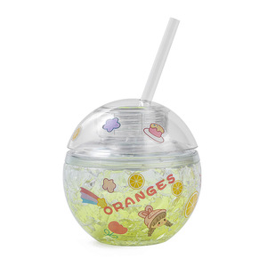 <span class=keywords><strong>Tasse</strong></span> à sipette ronde créative <span class=keywords><strong>tasse</strong></span> froide <span class=keywords><strong>en</strong></span> gel de <span class=keywords><strong>terre</strong></span> pour la boisson des enfants d'été <span class=keywords><strong>tasse</strong></span> étoile unisexe - Product Image 5