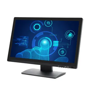 22 Inch LCD Monitor 8 Languages Factory-Priced Capacitive Touch Monitor High Brightness LCD