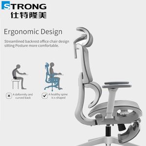 Quality Office Furniture Ergonomic Computer High-back Executive Office Chair Swivel Gaming Chair Office Chair with <b>Footrest</b> - Product Image 6