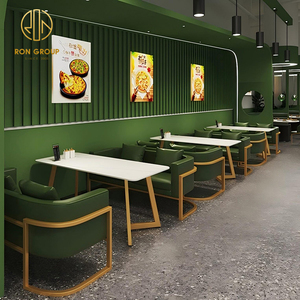 Arredamento Ecologico in Pietra Sinterizzata Quadrata per Fast Food, Caffetterie <span class=keywords><strong>e</strong></span> Ristoranti: Tavoli, Sedie, <span class=keywords><strong>Divani</strong></span> <span class=keywords><strong>e</strong></span> Posti a Sedere - Product Image 4